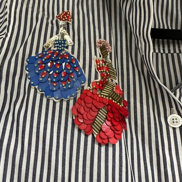 Tanya Taylor button up short sleeve shirt - Picture 2 of 7